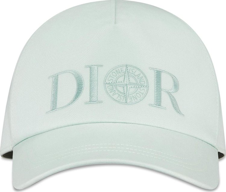 Dior x Stone Island Baseball Cap Light Green