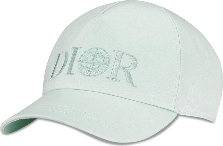 Dior x Stone Island Baseball Cap Light Green