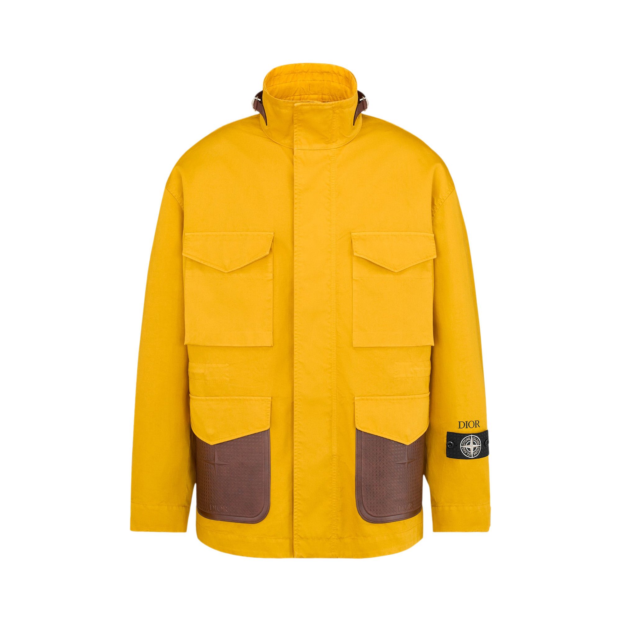 Buy Dior x Stone Island Jacket 'Yellow' - 493C403A6144 C287 | GOAT