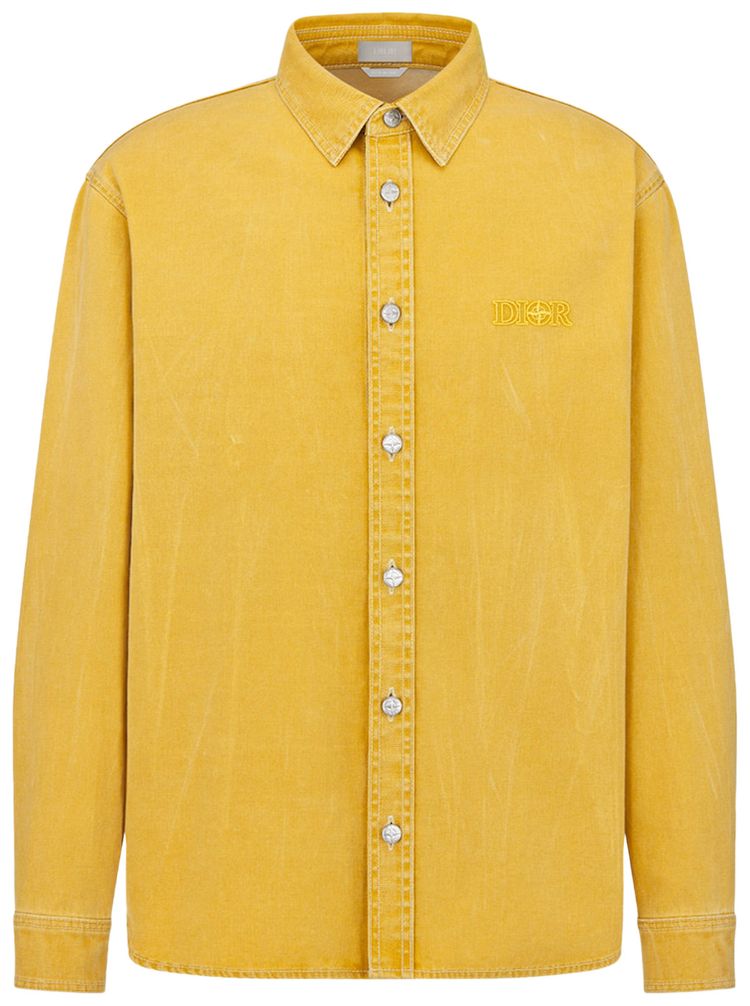 Dior x Stone Island Overshirt Yellow