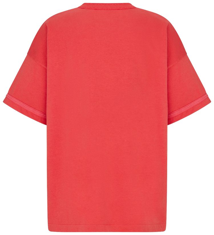 Dior x Stone Island T Shirt Red