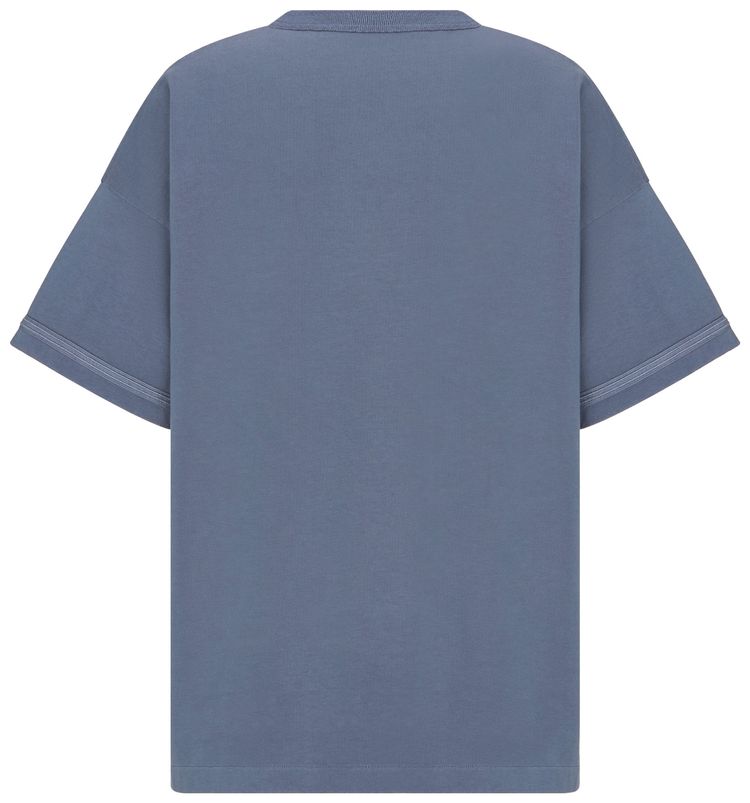 Dior x Stone Island T Shirt Blue
