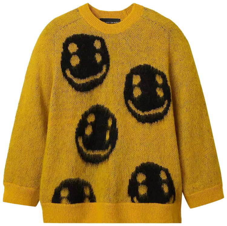 Cactus Plant Flea Market x Marc Jacobs Smiley Sweater OrangeBlack