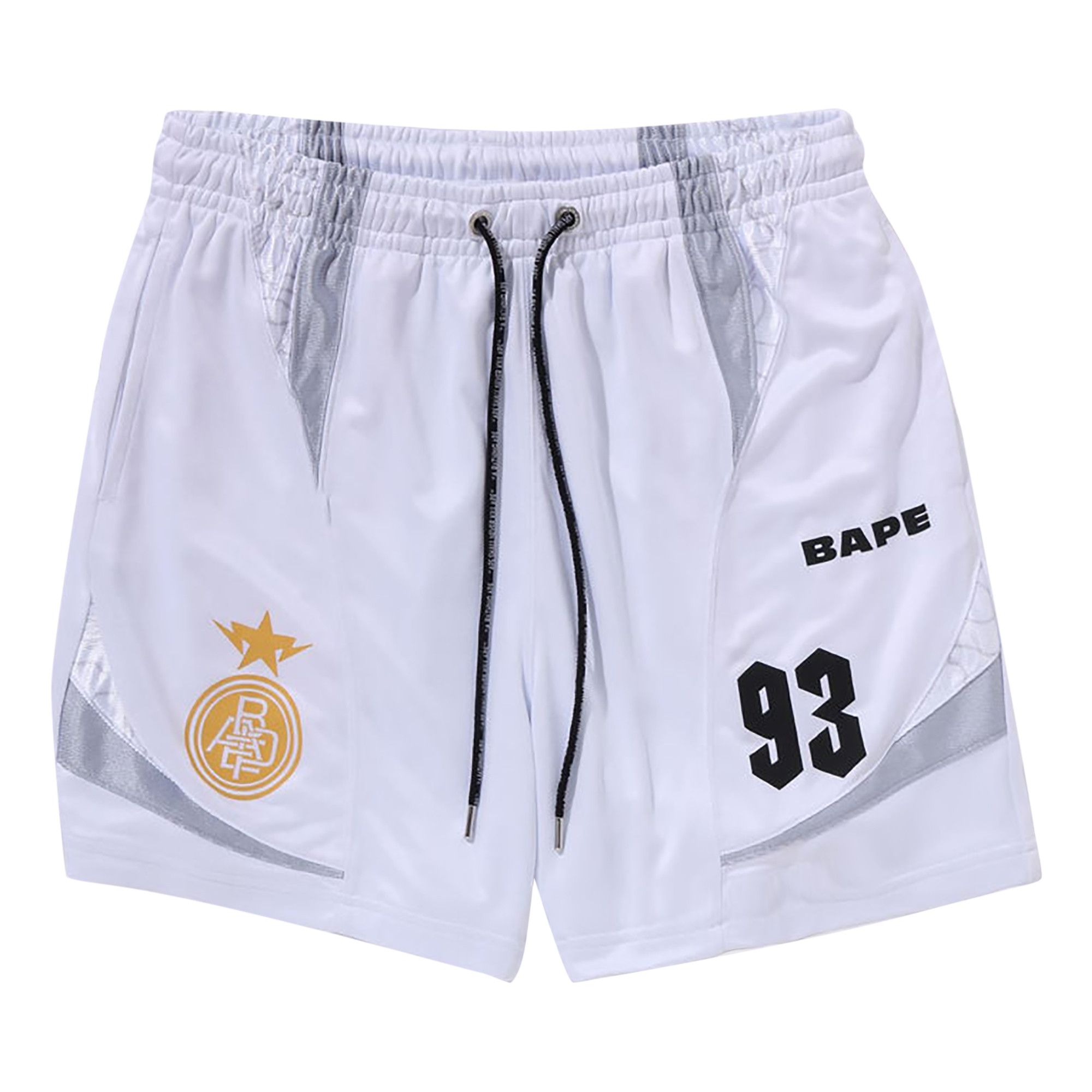 Bape shorts white shop