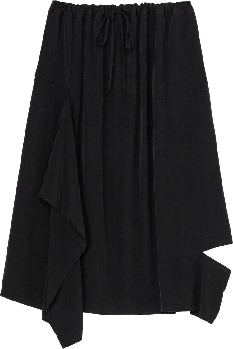 Ys Right Drape Pants Black