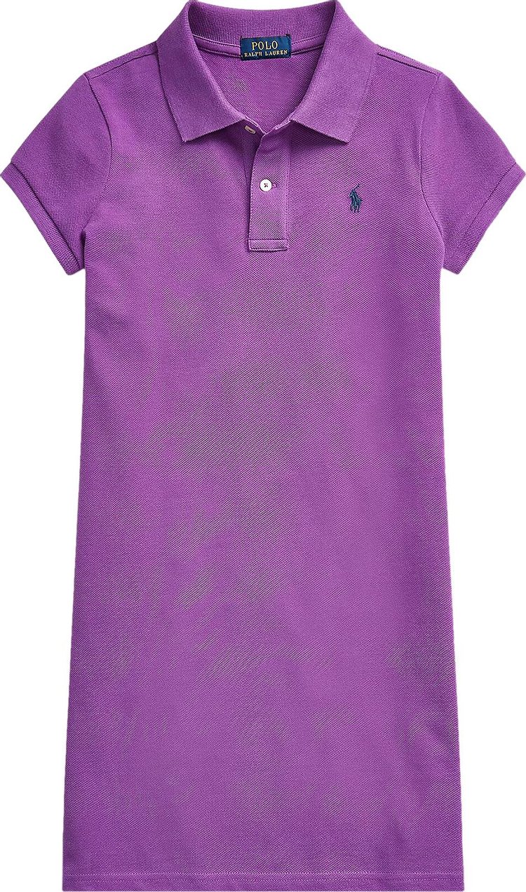 Polo Ralph Lauren Mesh Polo Dress Paloma Purple