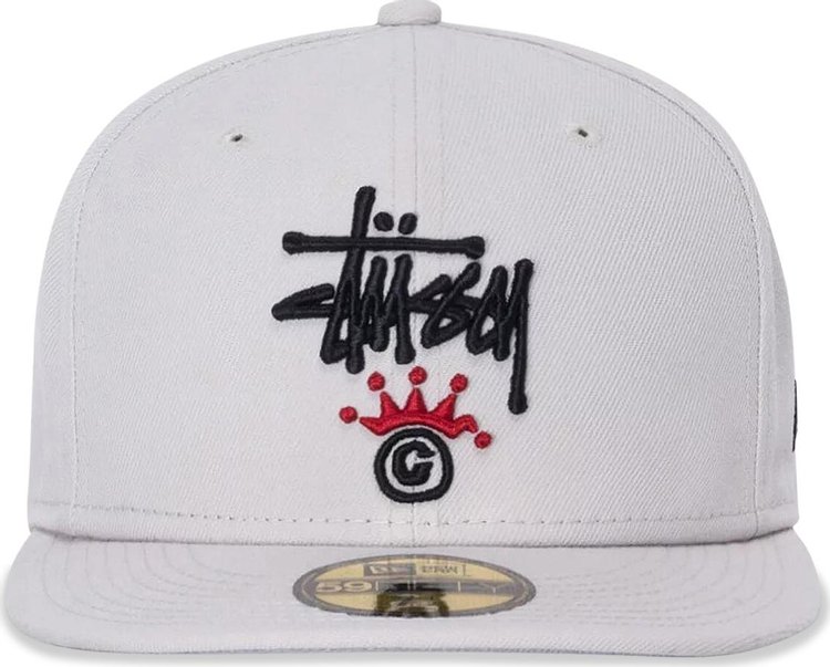 Stussy Copyright Crown New Era Cap Natural