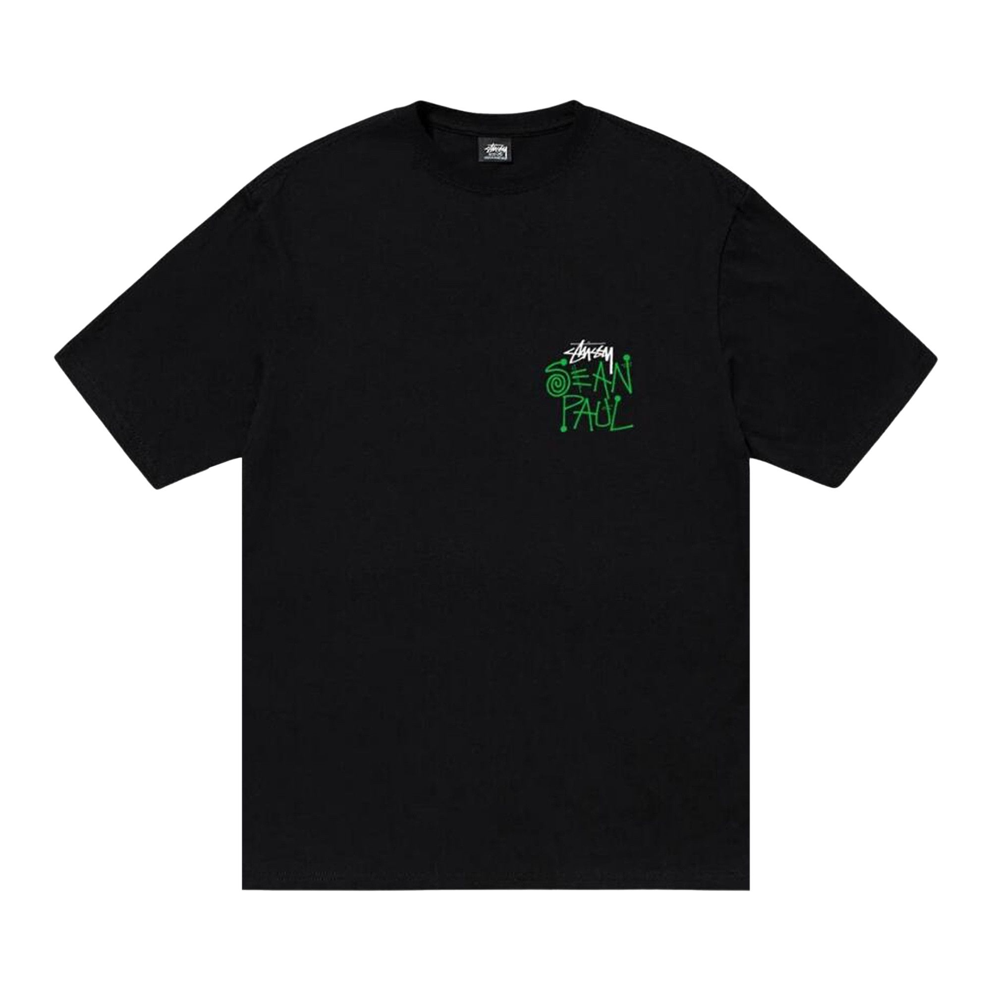 Buy Stussy Sean Paul Tee 'Black' - 3903897 BLAC | GOAT