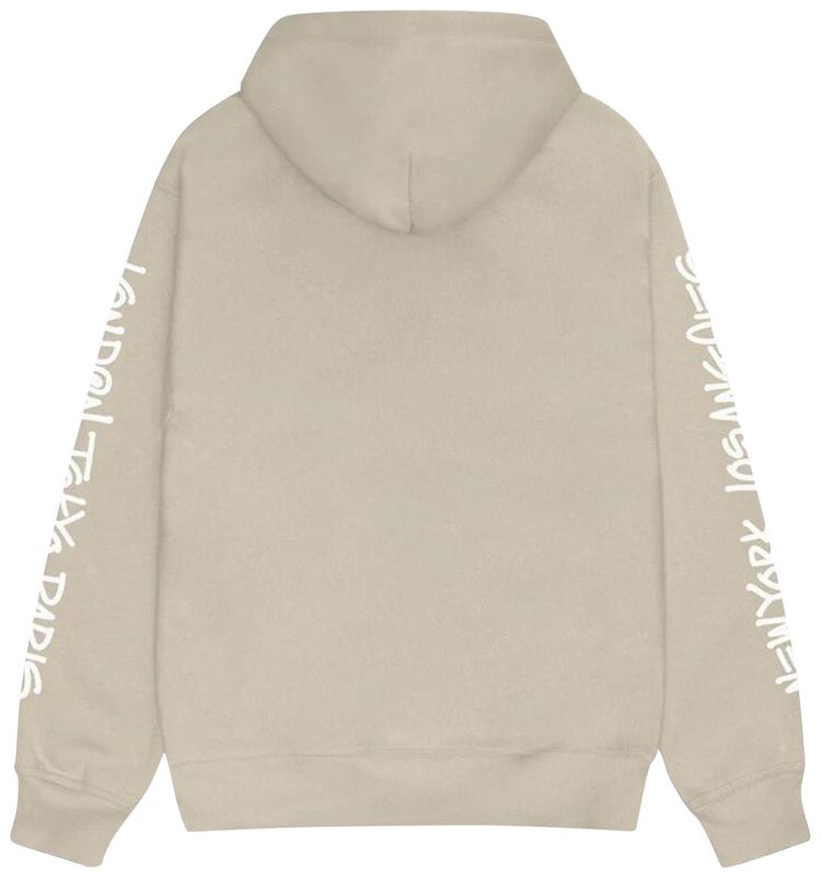 Stussy Big Cities Zip Hoodie Khaki