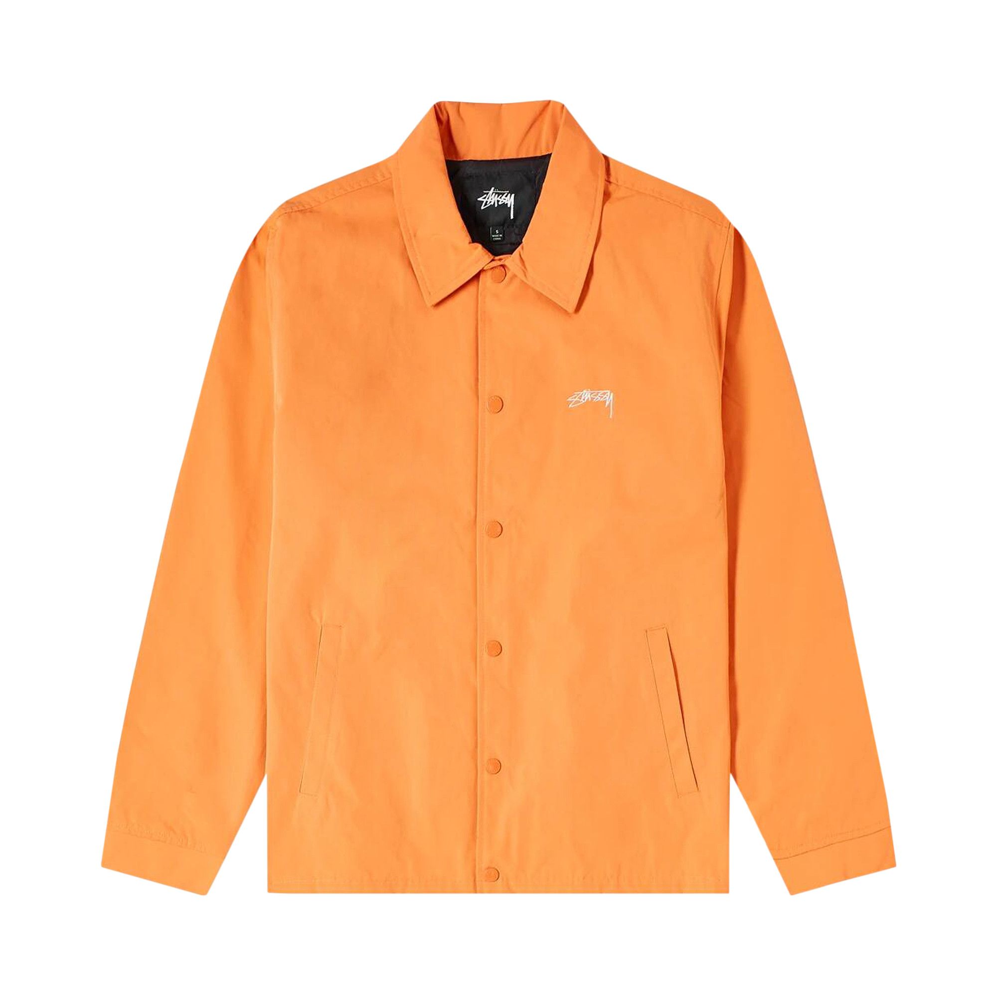 Buy Stussy Classic Coach Jacket Orange 115490 ORAN GOAT DE