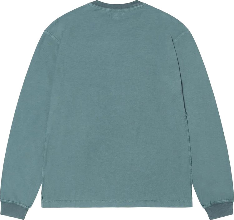 Stussy Lazy Long Sleeve Tee Teal