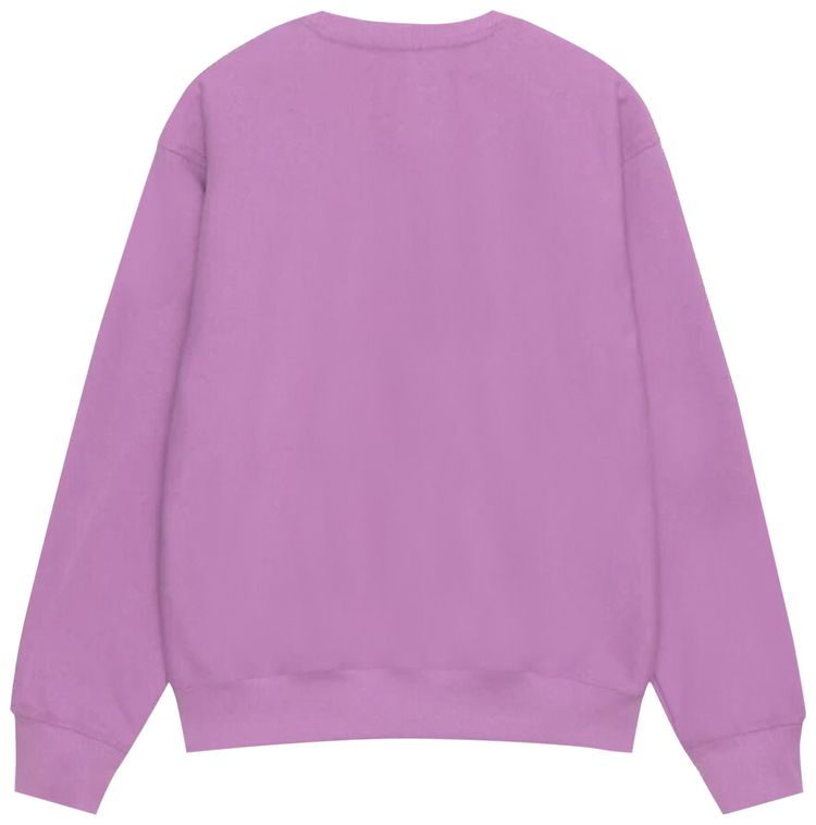Stussy Stock Logo Crew Violet