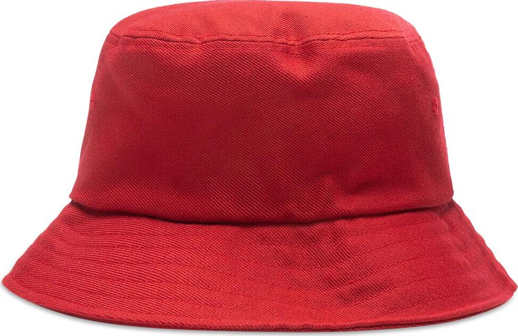 Stussy Big Stock Bucket Hat Deep Red