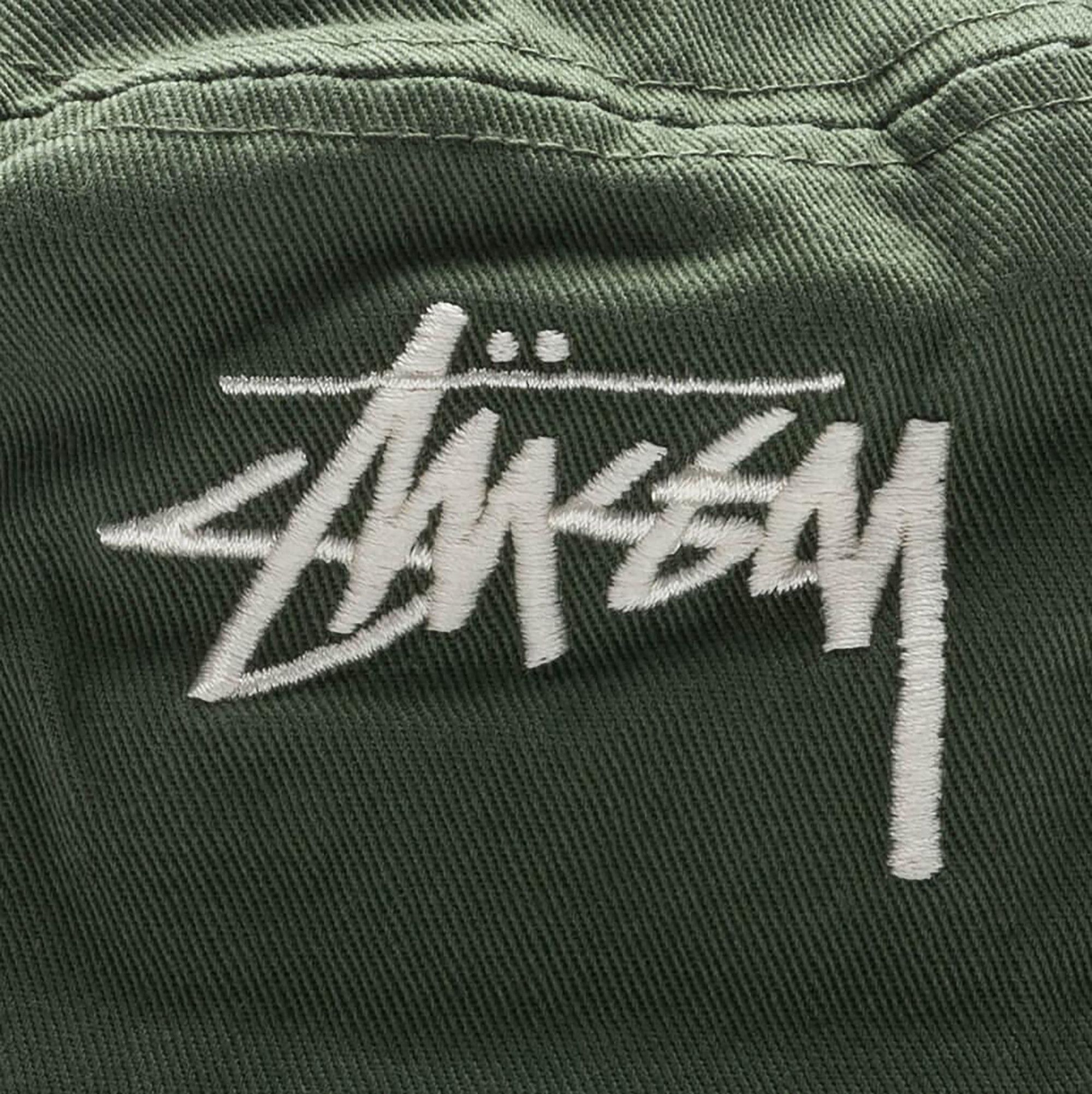 Buy Stussy Big Stock Bucket Hat 'Olive' - 1321182 OLIV | GOAT