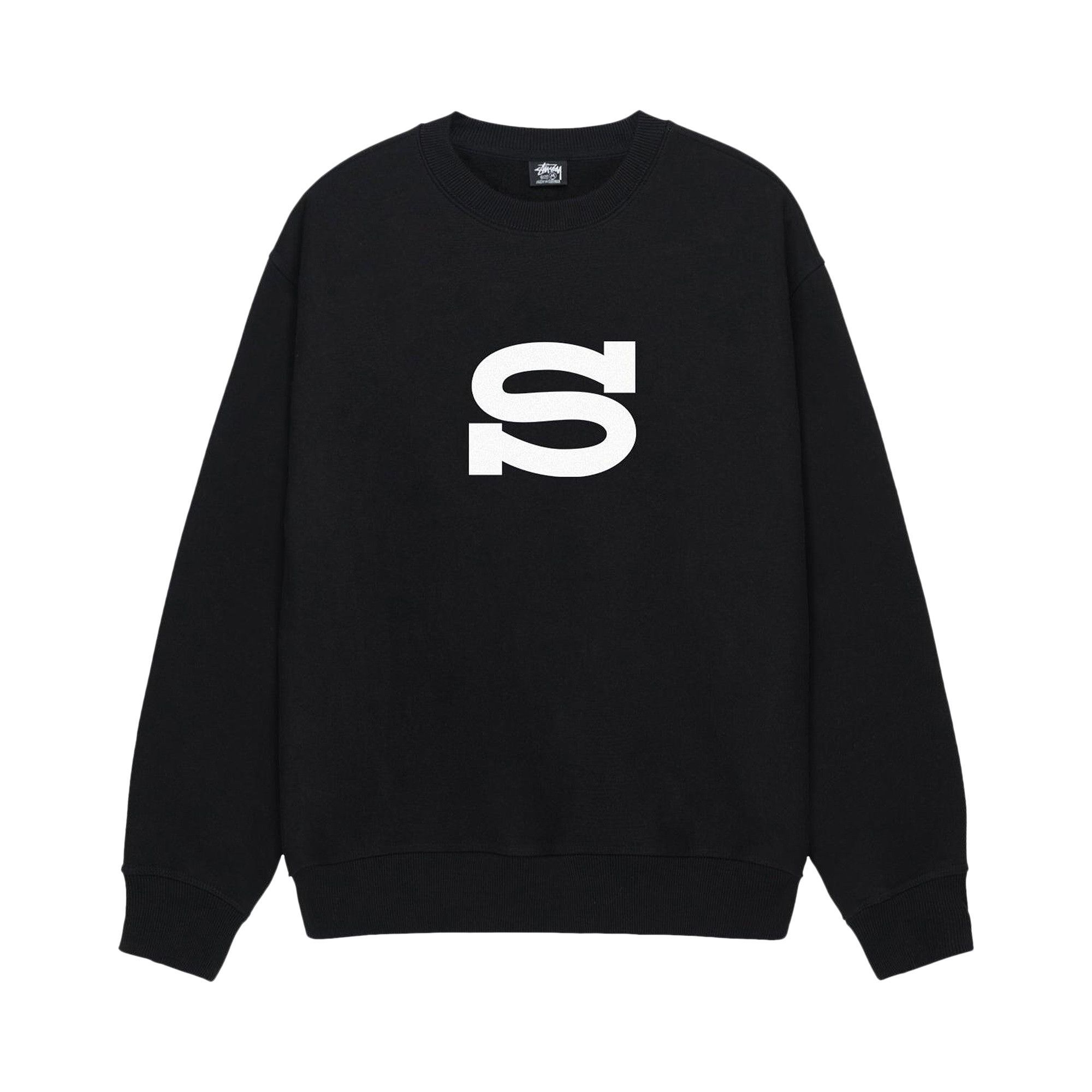 【超お買い得！】 Buy Stussy GOAT | BLAC 1914952 - 'Black' Crew Letterman トップス