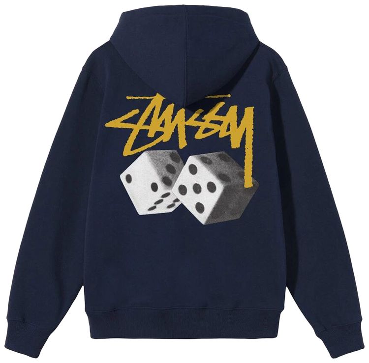 Stussy Roll The Dice Hoodie Navy