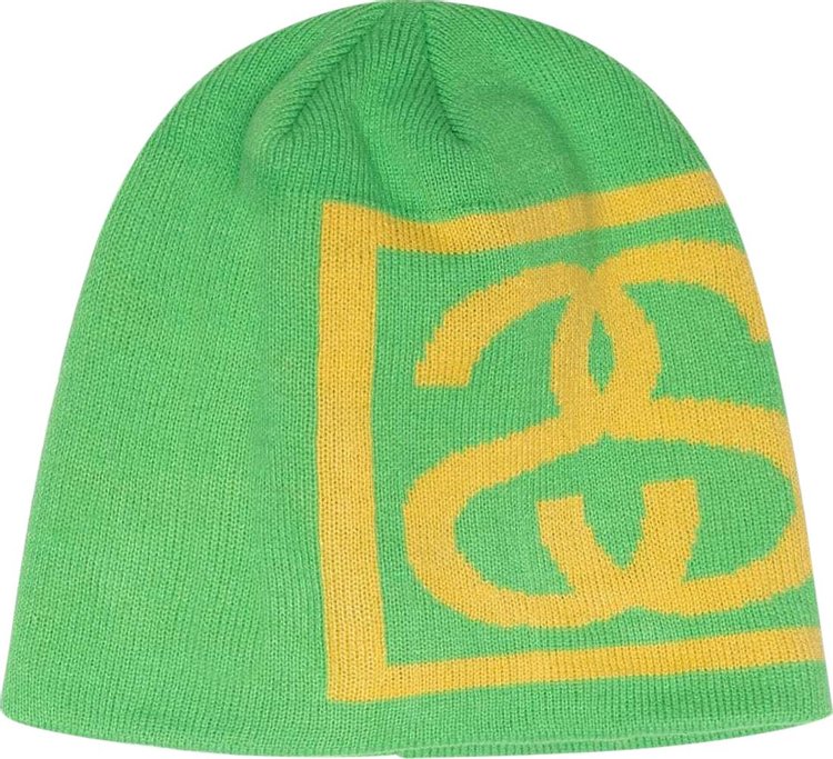 Stussy SS Link Skull Cap Bright Green