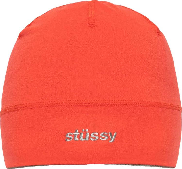 Stussy Helvetica Sport Skullcap Coral