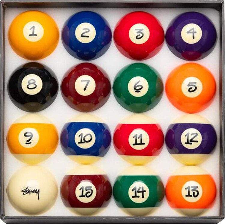 Stussy Billiard Balls Multicolor