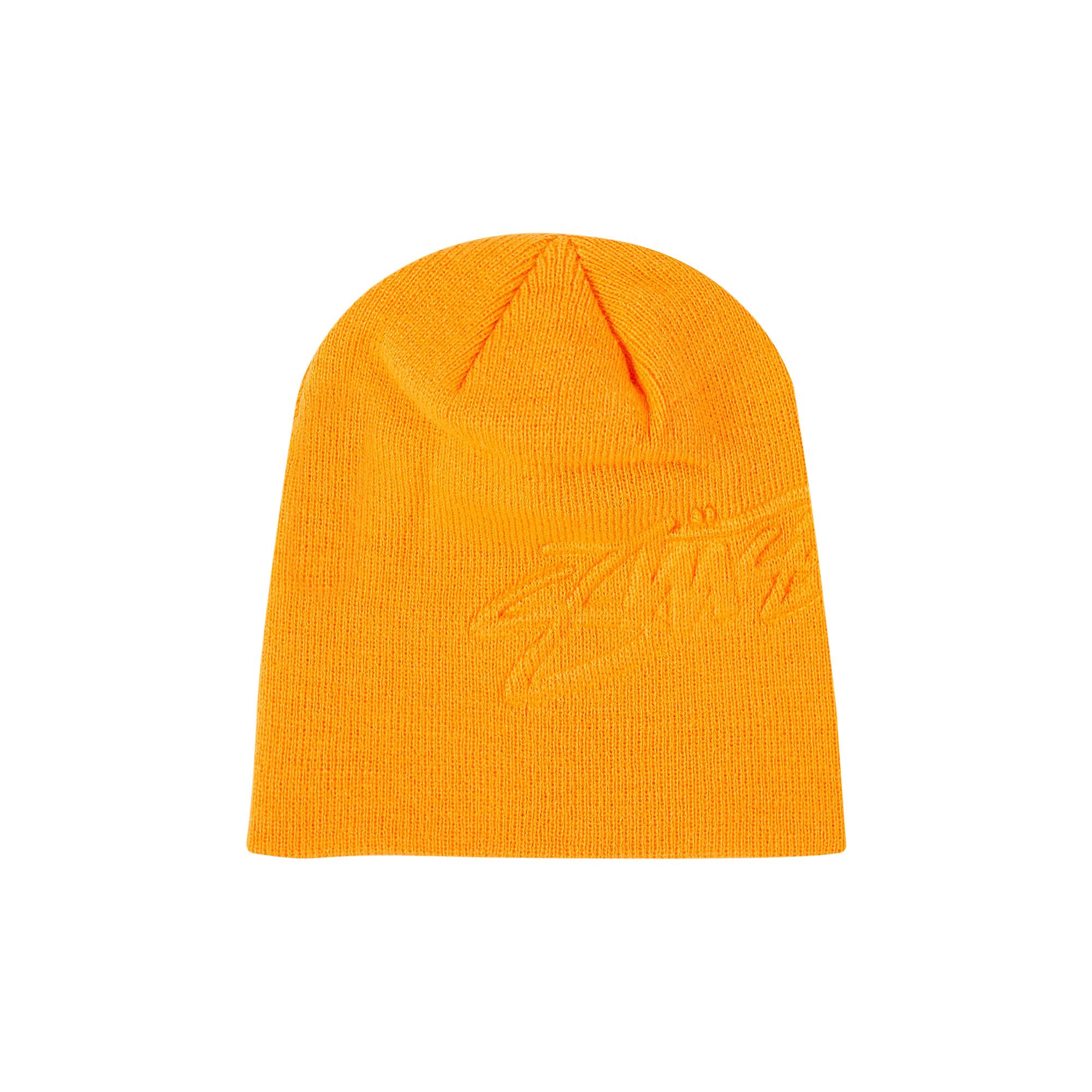 Buy Stussy Embossed Smooth Stock Skullcap 'Orange' - 1321174 ORAN