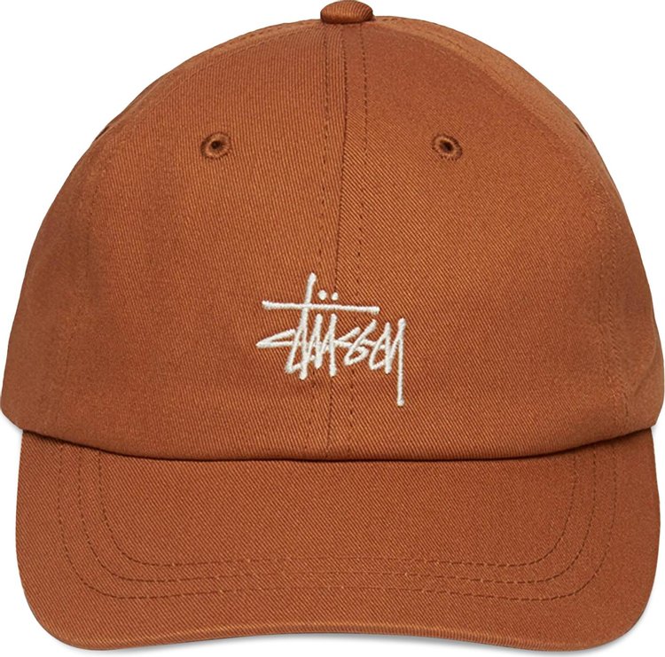 Stussy Basic Stock Low Pro Cap Rust