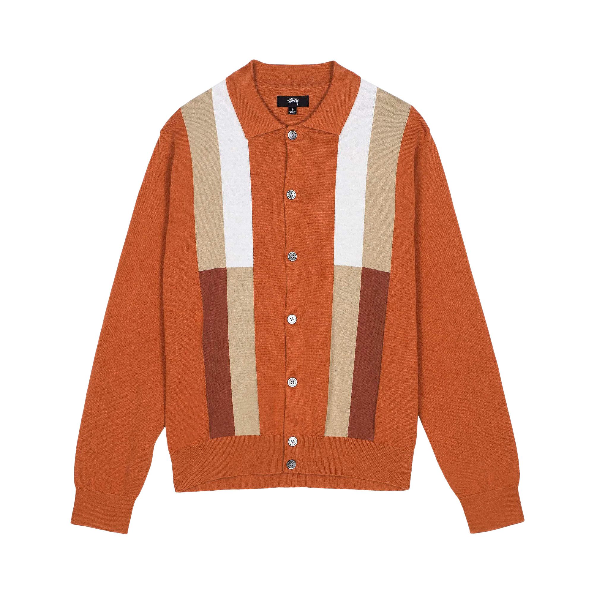 Stussy orange sweater on sale