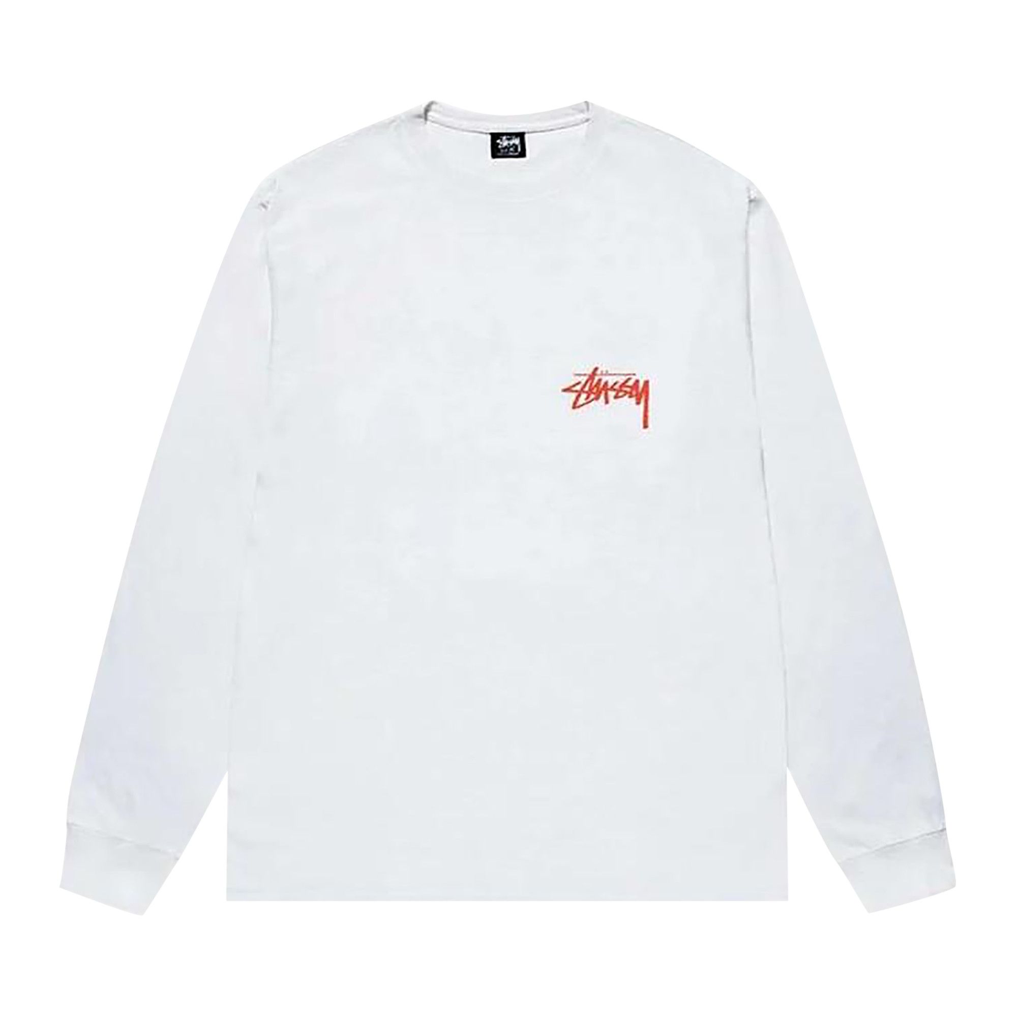 Buy Stussy Classroom Long-Sleeve Tee 'White' - 1994930 WHIT