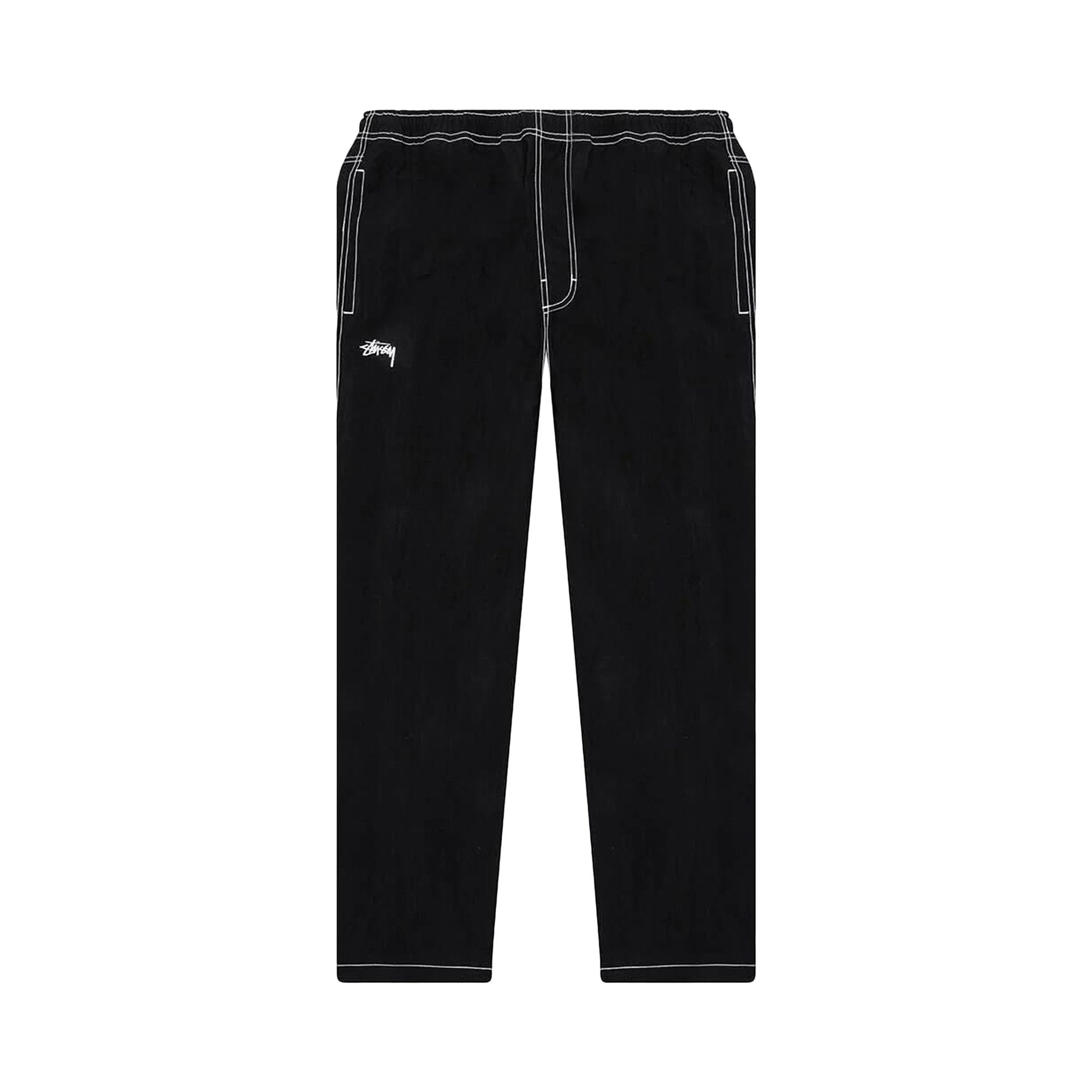 Buy Stussy Nylon Folsom Beach Pant 'Black' - 116544 BLAC | GOAT AE