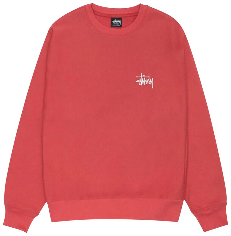 Stussy Basic Crew Pepper