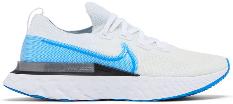 Nike React Infinity Run Flyknit White Photo Blue