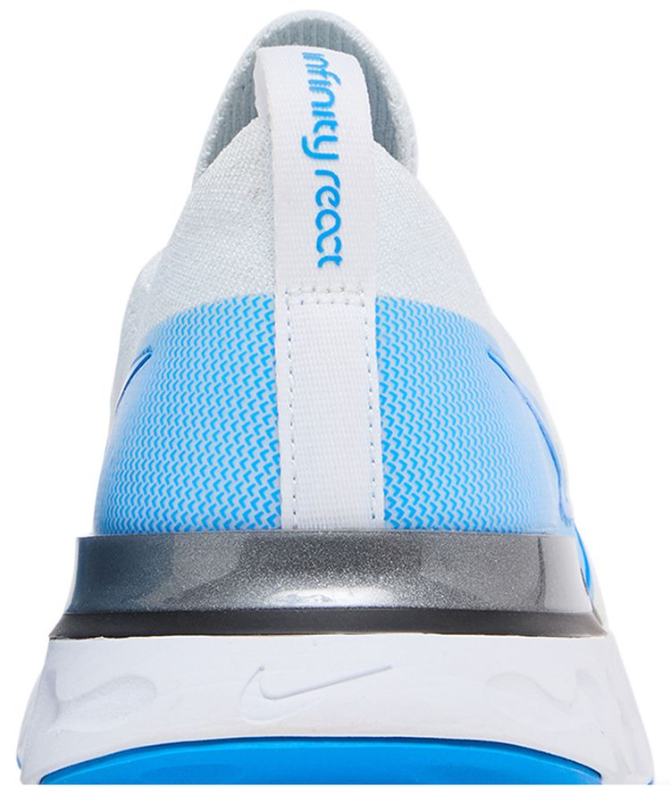 Nike React Infinity Run Flyknit White Photo Blue