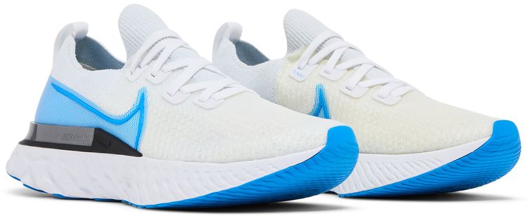 Nike React Infinity Run Flyknit White Photo Blue