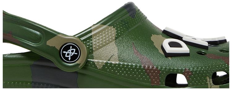 Daily Paper x Crocs Classic Clog Green Camo