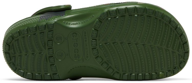 Daily Paper x Crocs Classic Clog Green Camo