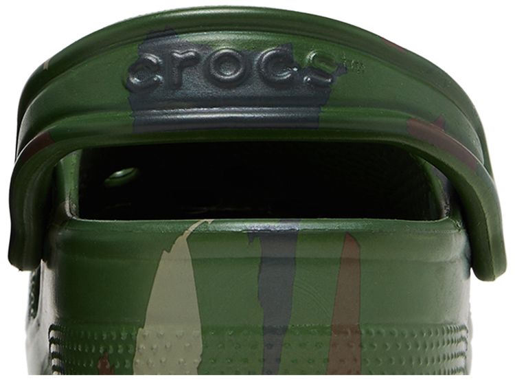 Daily Paper x Crocs Classic Clog Green Camo