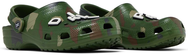 Daily Paper x Crocs Classic Clog Green Camo