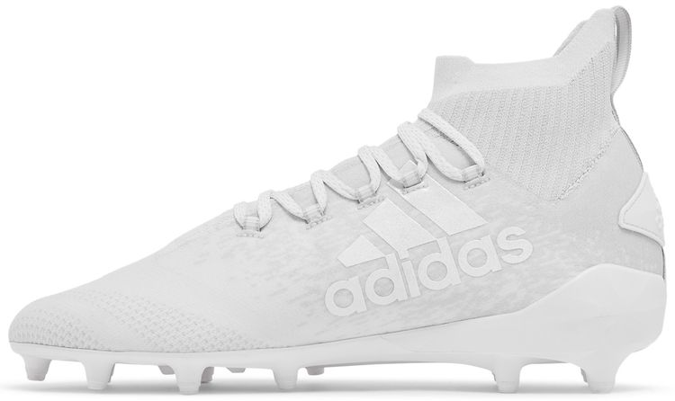 Adidas Adizero Primeknit SK Cleats White Clear Grey