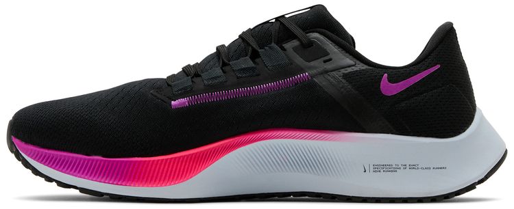 Nike Air Zoom Pegasus 38 Black Hyper Violet