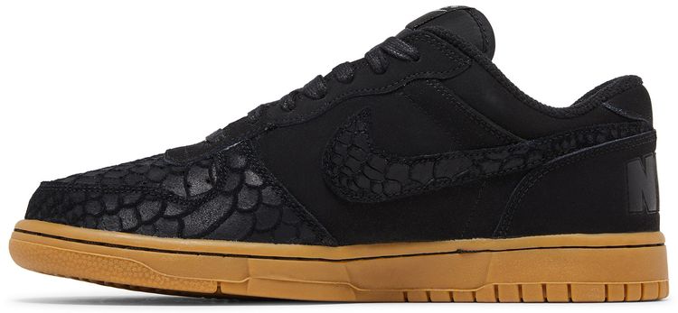 Big Nike Low Lux Black Snakeskin Gum