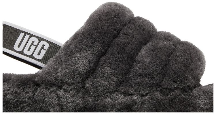 Wmns Fluff Yeah Slide Charcoal