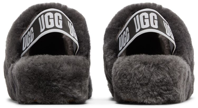 Wmns Fluff Yeah Slide Charcoal