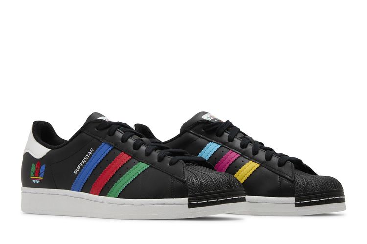 adidas gazelle silver green womens Pre School adidas Superstar LED Lights Shoes - Black