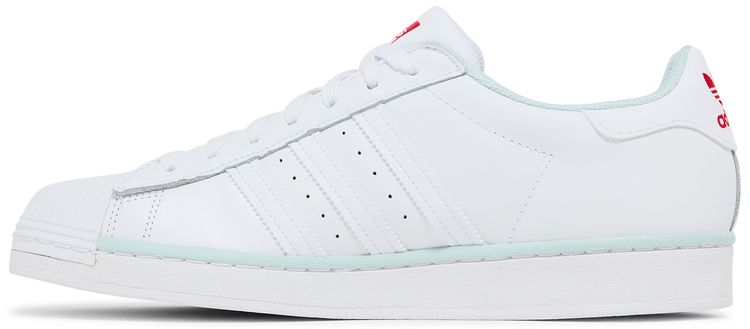 Adidas Superstar White Almost Blue