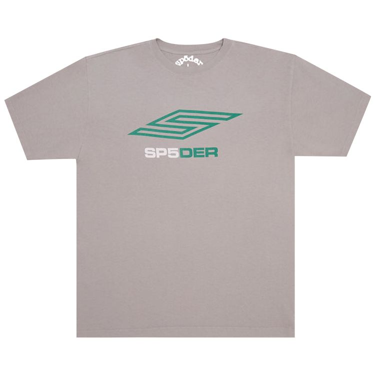 Buy Sp5der Pro LW Tee 'Grey' - M03TS001SPGG | GOAT
