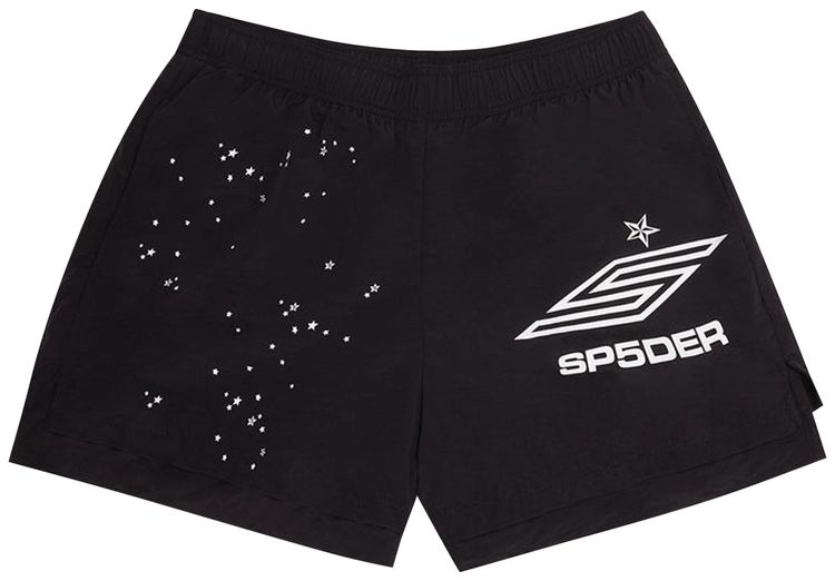 Sp5der Pro Double Layer Short Black