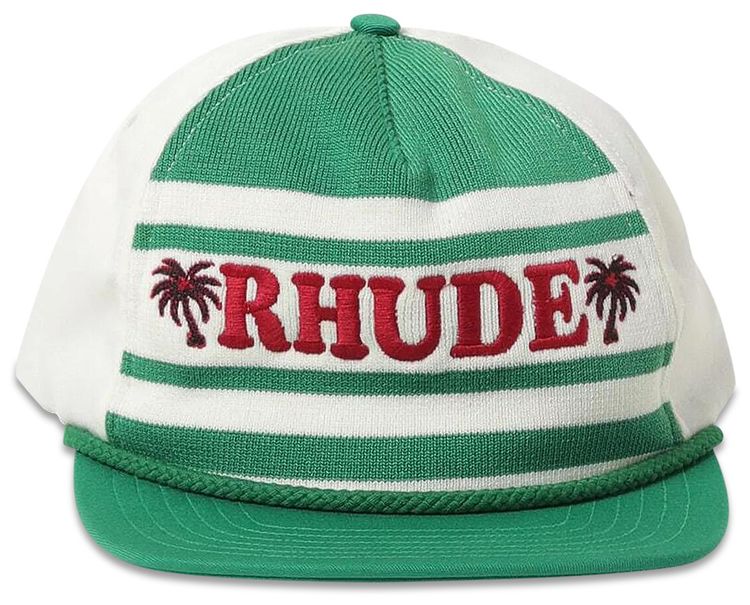 Rhude Beach Club Hat GreenCream