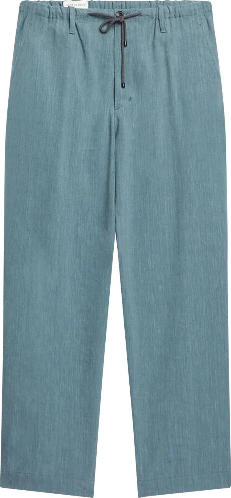 Dries Van Noten Pleat Front Trousers Green