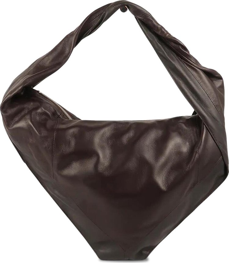 Lemaire Small Scarf Bag EspressoDark Chocolate