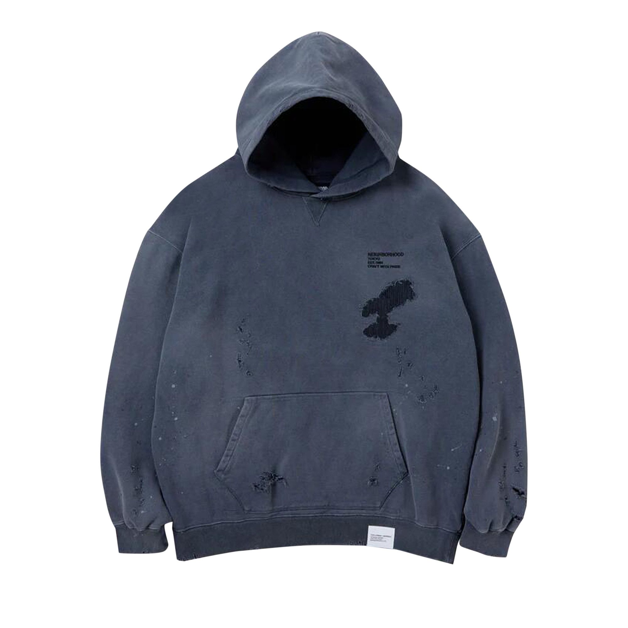 Buy Neighborhood Savage Hoodie Black 241OKNH CSM02 BLAC GOAT CA