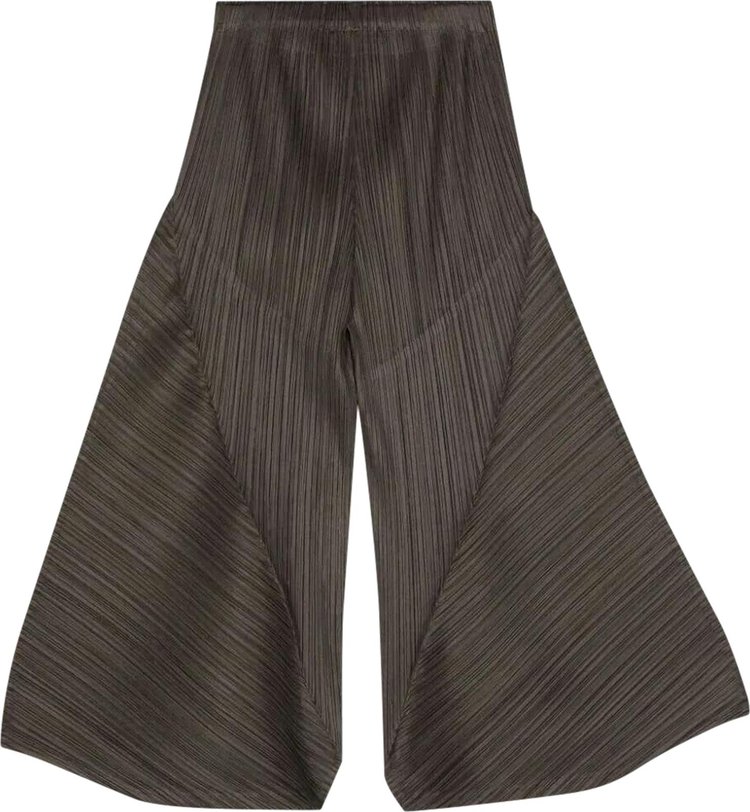 Pleats Please Issey Miyake Thicker Bottoms 2 Pants Khaki